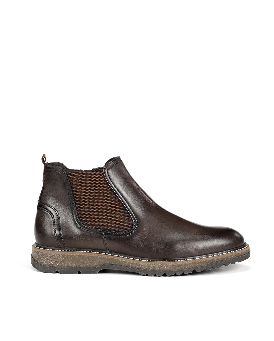 Imagen 0 de Botines de hombre  fabricados en piel Marrón