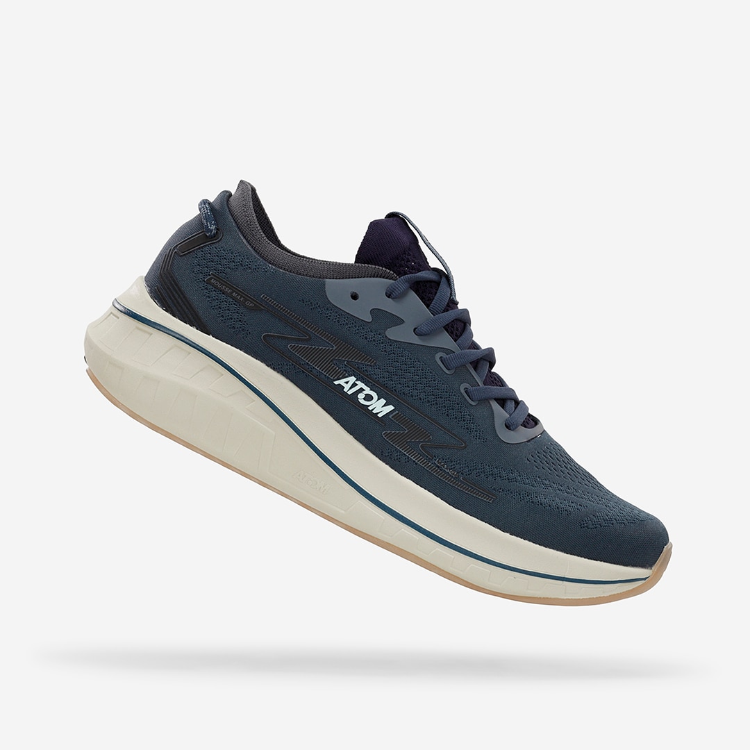 Imagen 0 de Zapatillas de running de hombre Atom Azul / Gris
