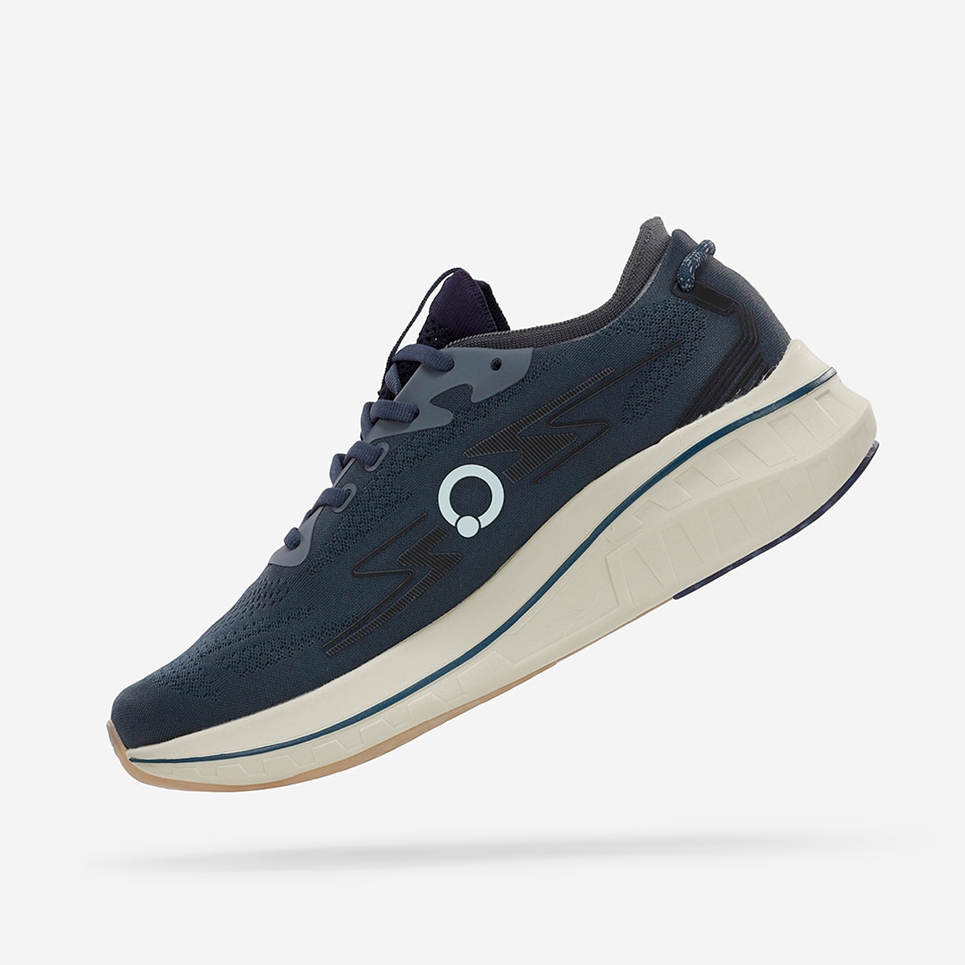 Zapatillas de running de hombre Atom - Azul / Gris Azul / Gris-3