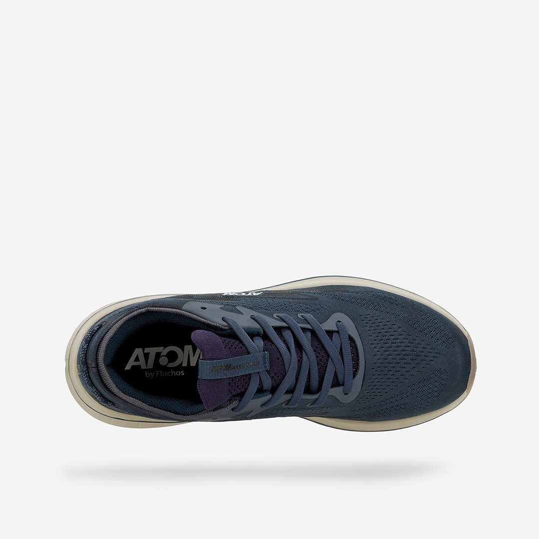 Zapatillas de running de hombre Atom - Azul / Gris Azul / Gris-5