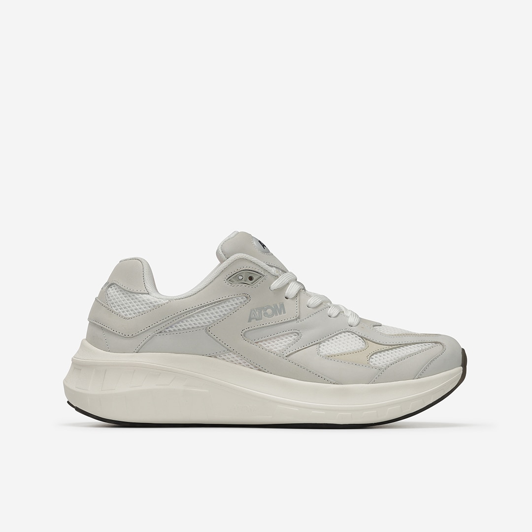 Zapatillas casual de hombre Atom - Gris Gris-1