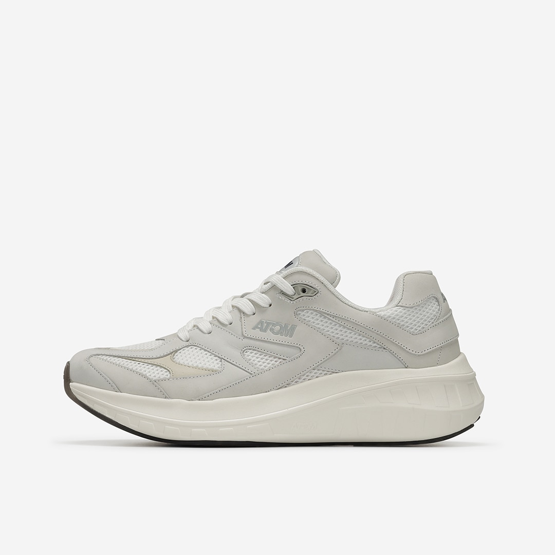 Zapatillas casual de hombre Atom - Gris Gris-2