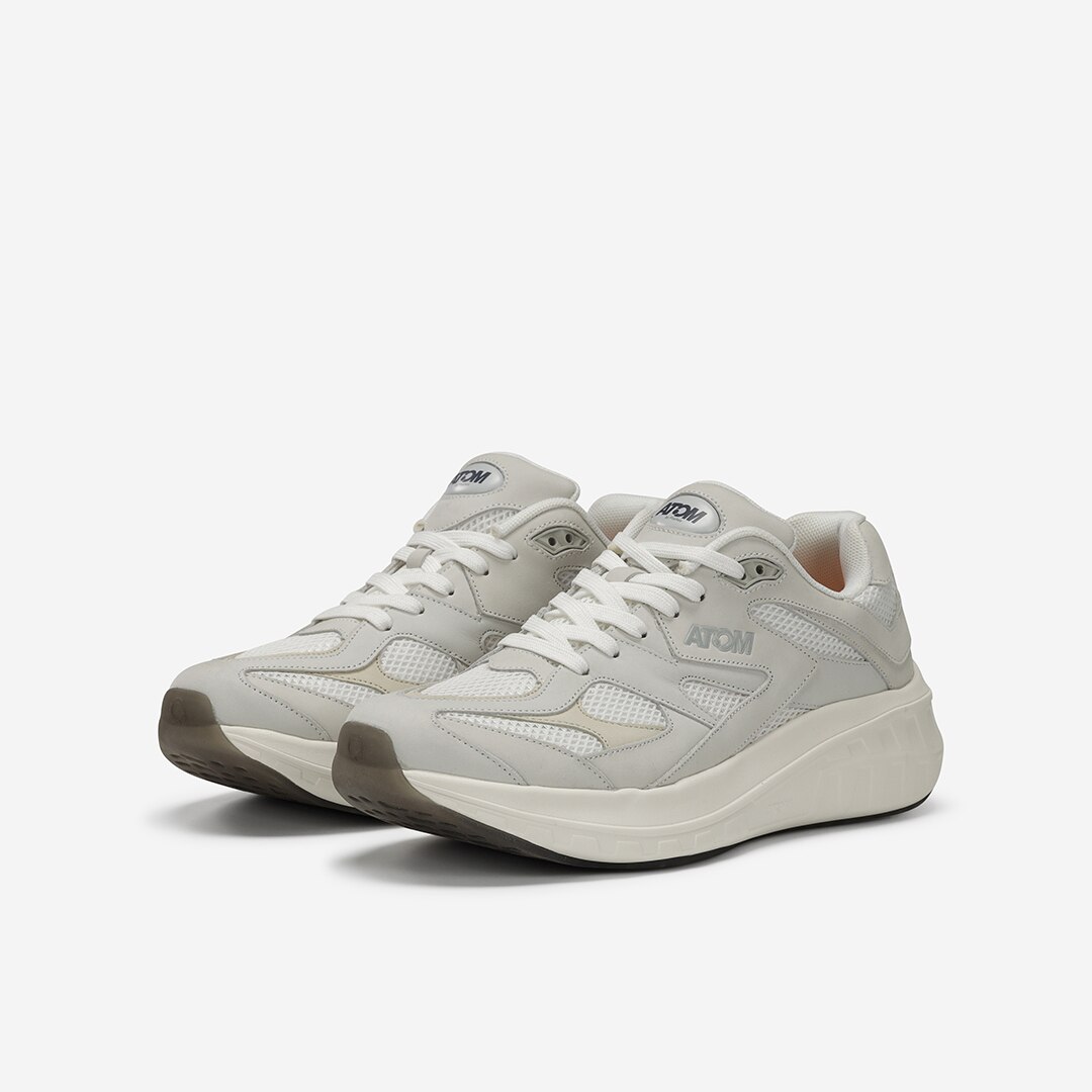 Zapatillas casual de hombre Atom - Gris Gris-4