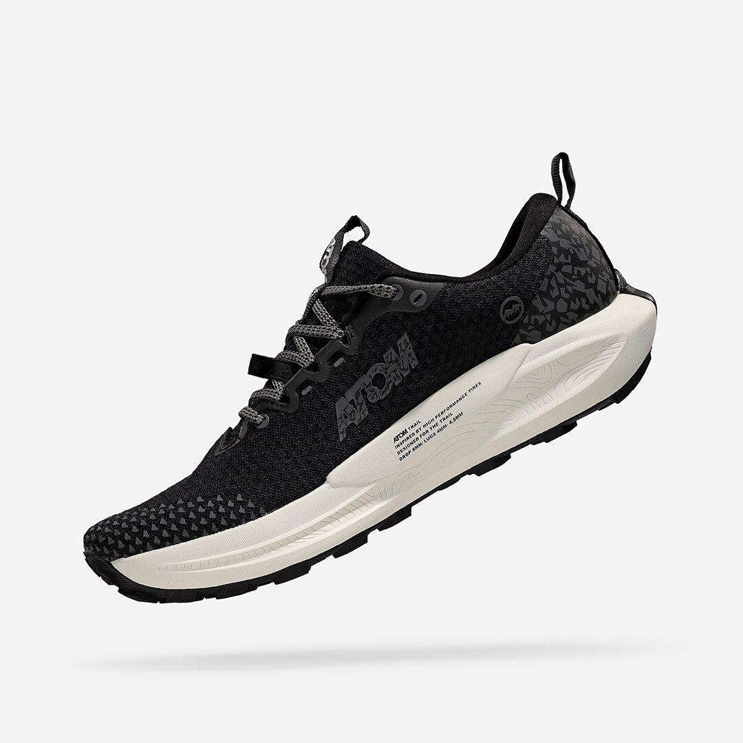 Zapatillas de trail running para hombre AT201 ATOM - Negro Negro-3