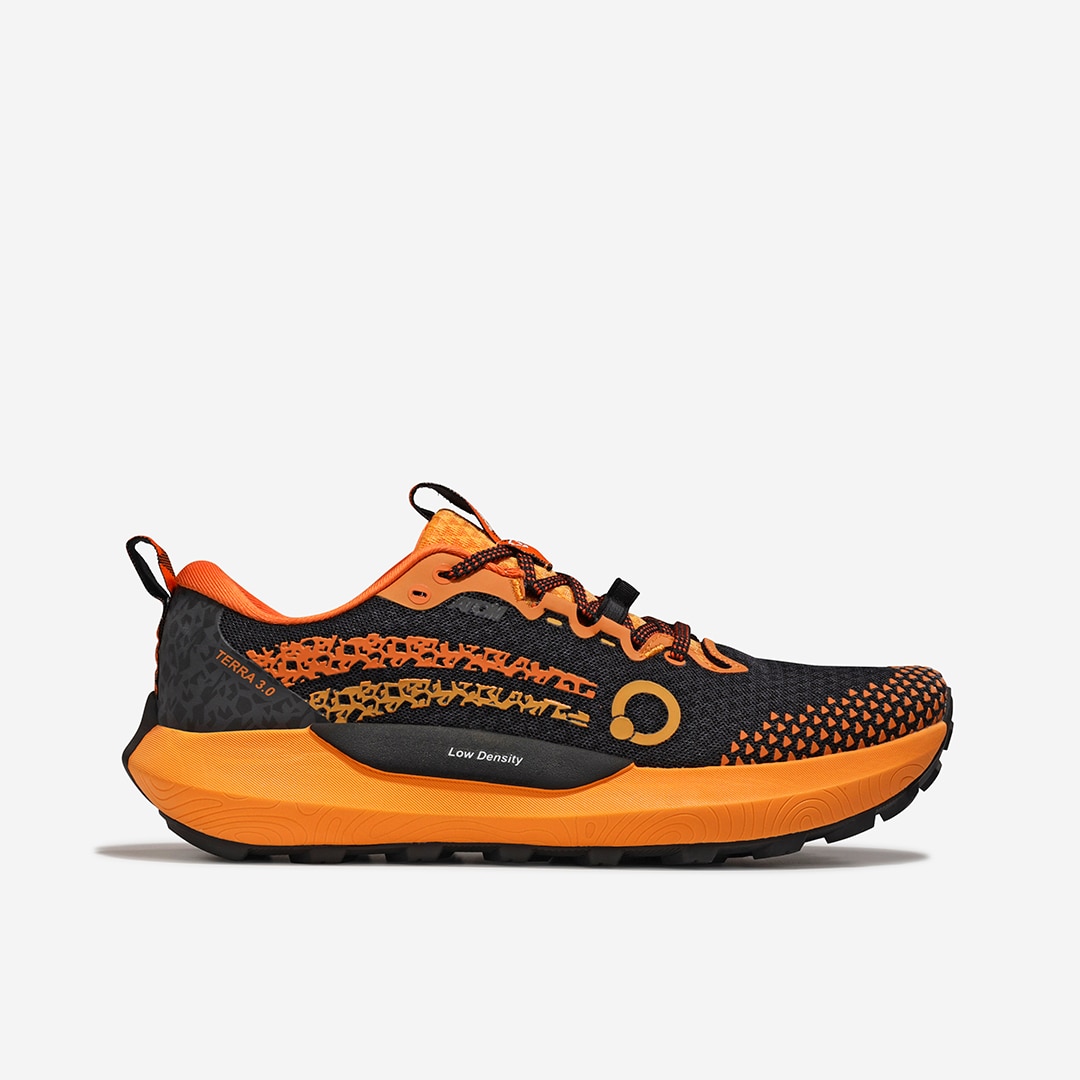 Zapatillas de trail running para hombre AT201 ATOM - Negro / Naranja Negro / Naranja-1