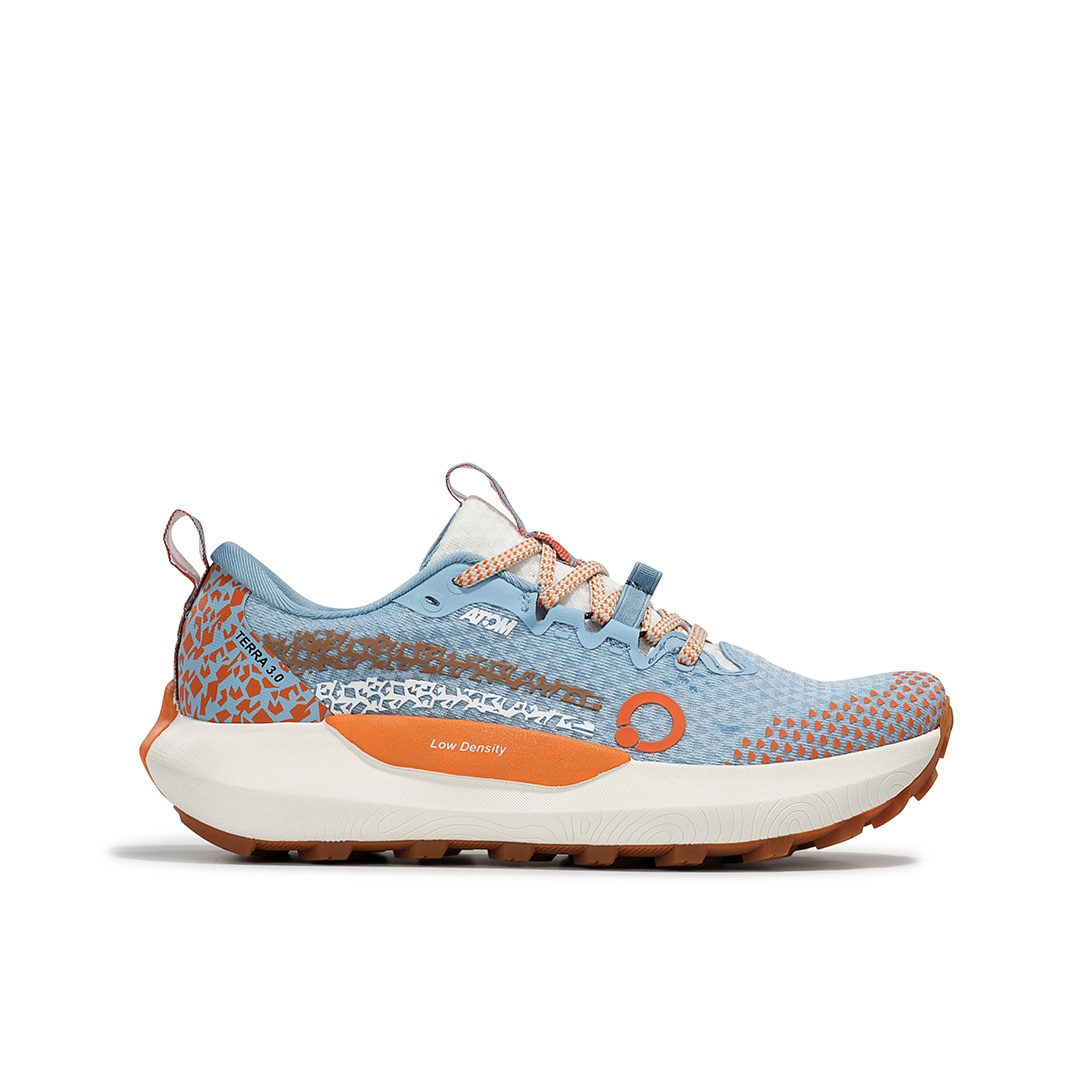 Zapatillas de trail running para mujer AT202 ATOM - Azul marino / Naranja Azul marino / Naranja-1