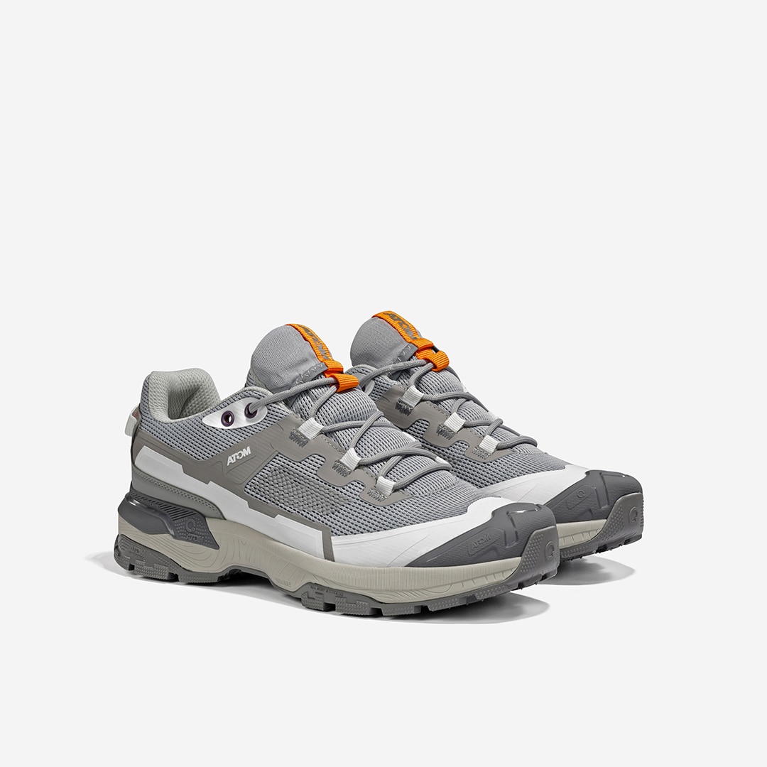 Zapatillas de montaña de hombre Atom - Gris ceniza Gris ceniza-5