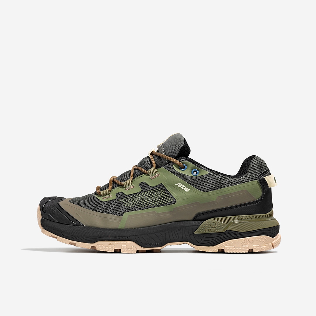 Zapatillas de montaña de hombre Atom - Gris verdoso Gris verdoso-2
