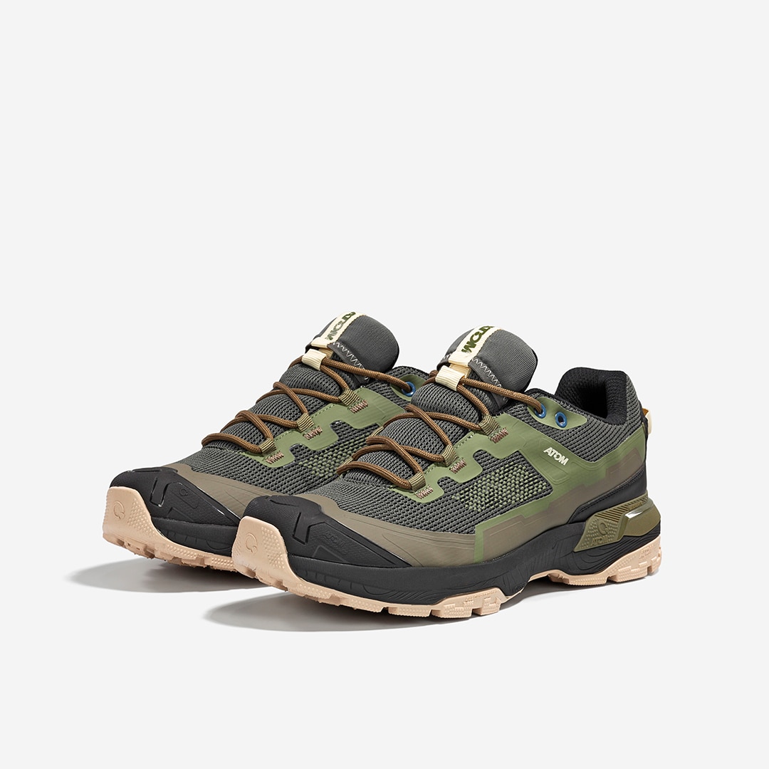 Zapatillas de montaña de hombre Atom - Gris verdoso Gris verdoso-4