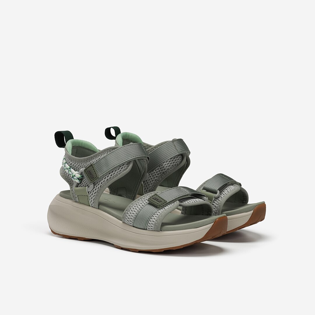 Sandalias casual de mujer Atom - Verde Verde-5