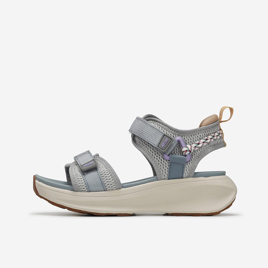 Sandalias casual de mujer Atom - Azul Azul-2