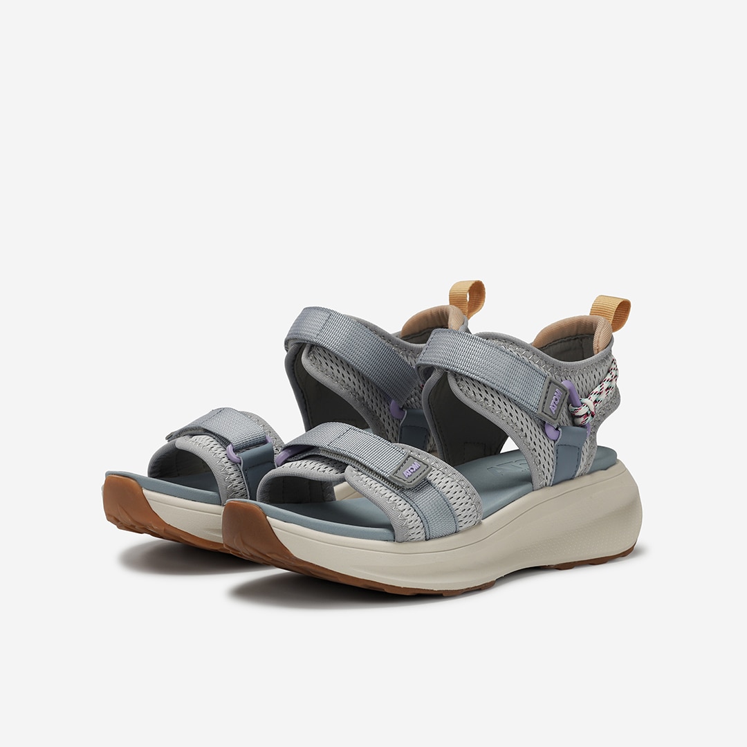 Sandalias casual de mujer Atom - Azul Azul-4