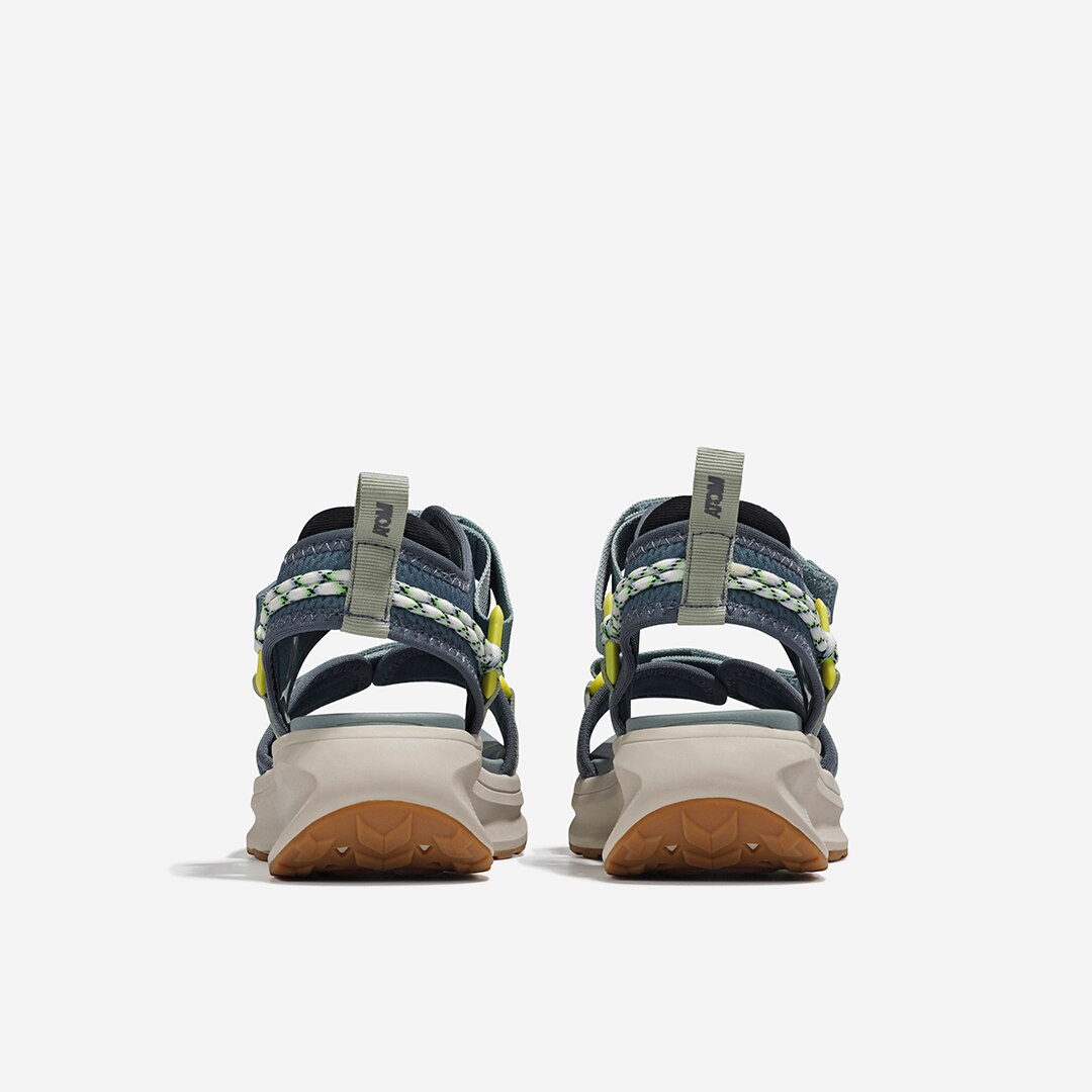 Sandalias casual de mujer Atom - Azul / Gris Azul / Gris-6