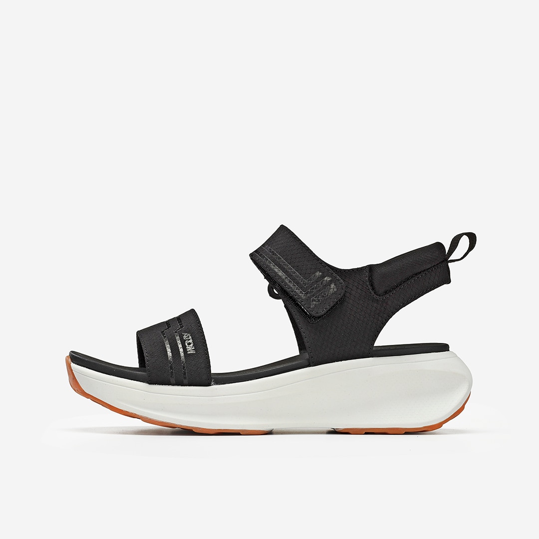 Sandalias casual de mujer Atom - Negro Negro-2