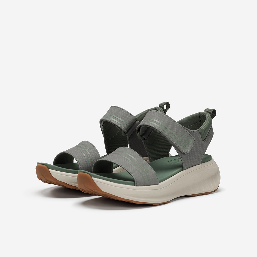Sandalias casual de mujer Atom - Gris Gris-4