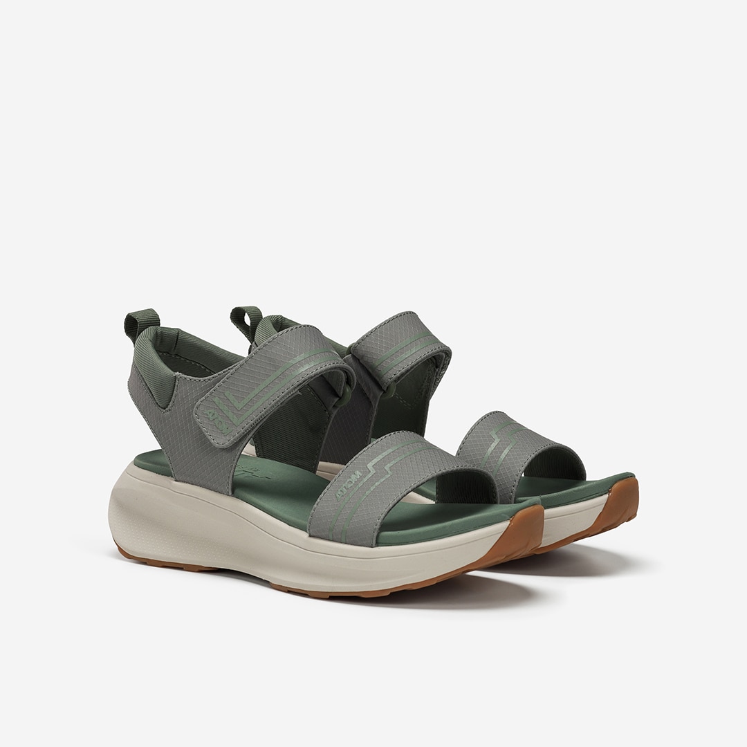 Sandalias casual de mujer Atom - Gris Gris-5