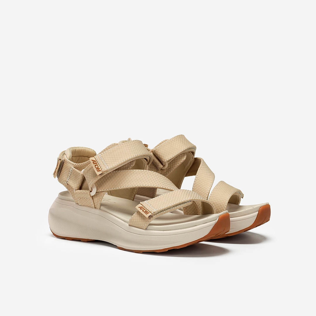 Sandalias casual de mujer Atom - Marrón Marrón-5
