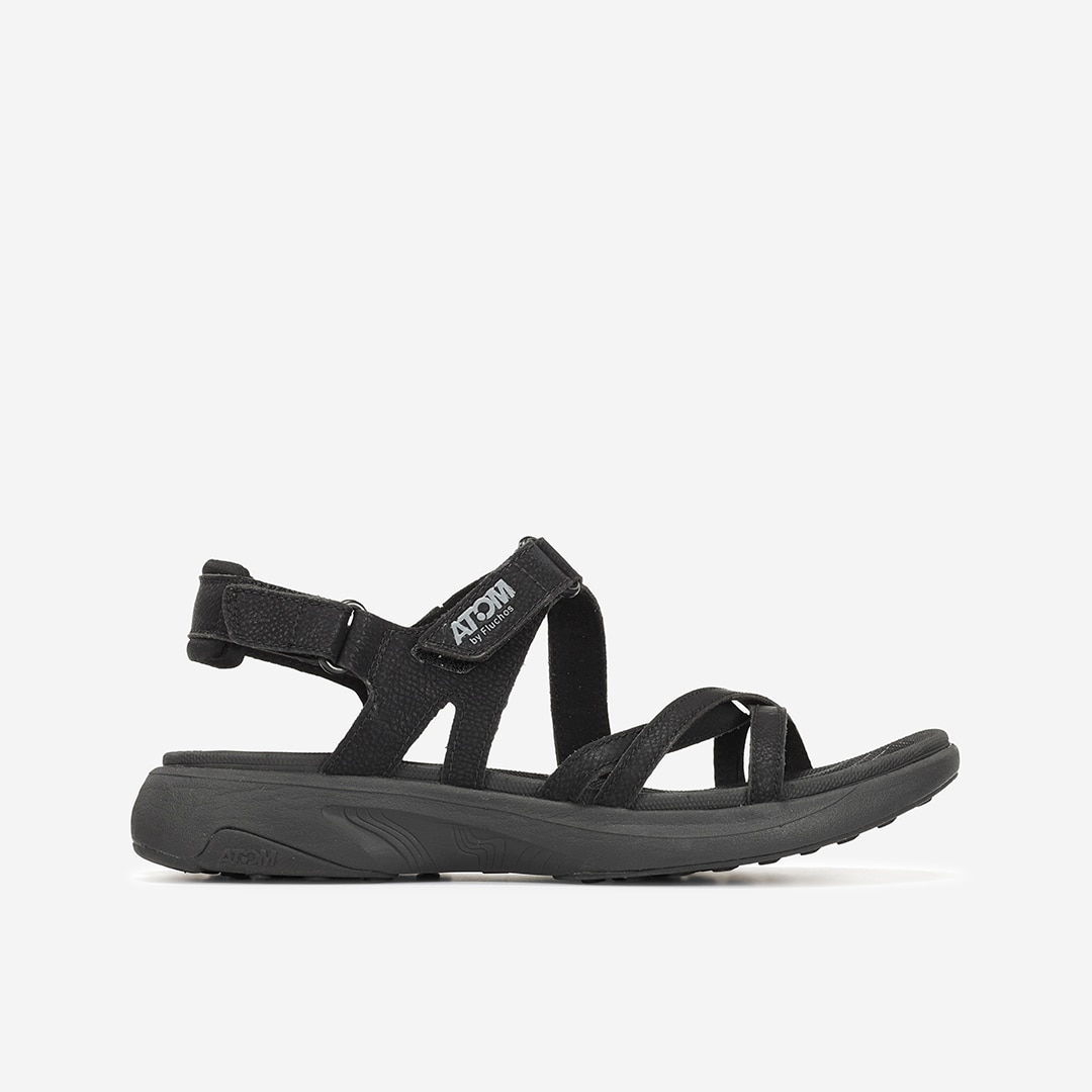 Imagen 0 de Sandalias casual de mujer Atom Negro