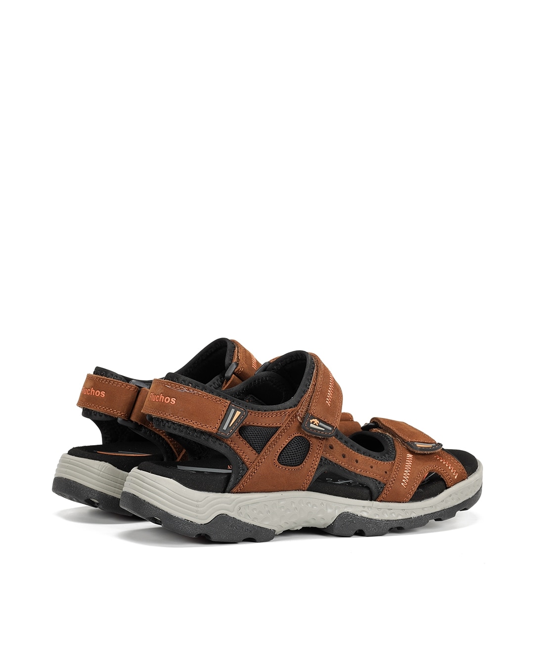 Fluchos - Sandalias de hombre fabricados en nobuck.