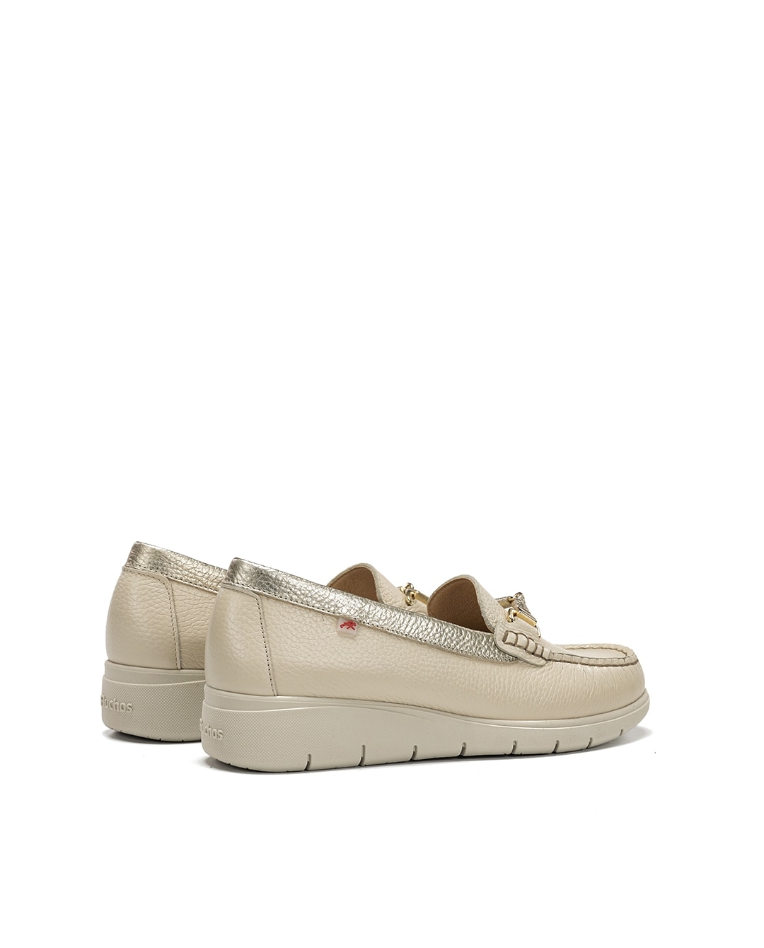 Mocasines de mujer fabricados en piel - Fluchos - Marrón Marrón-2