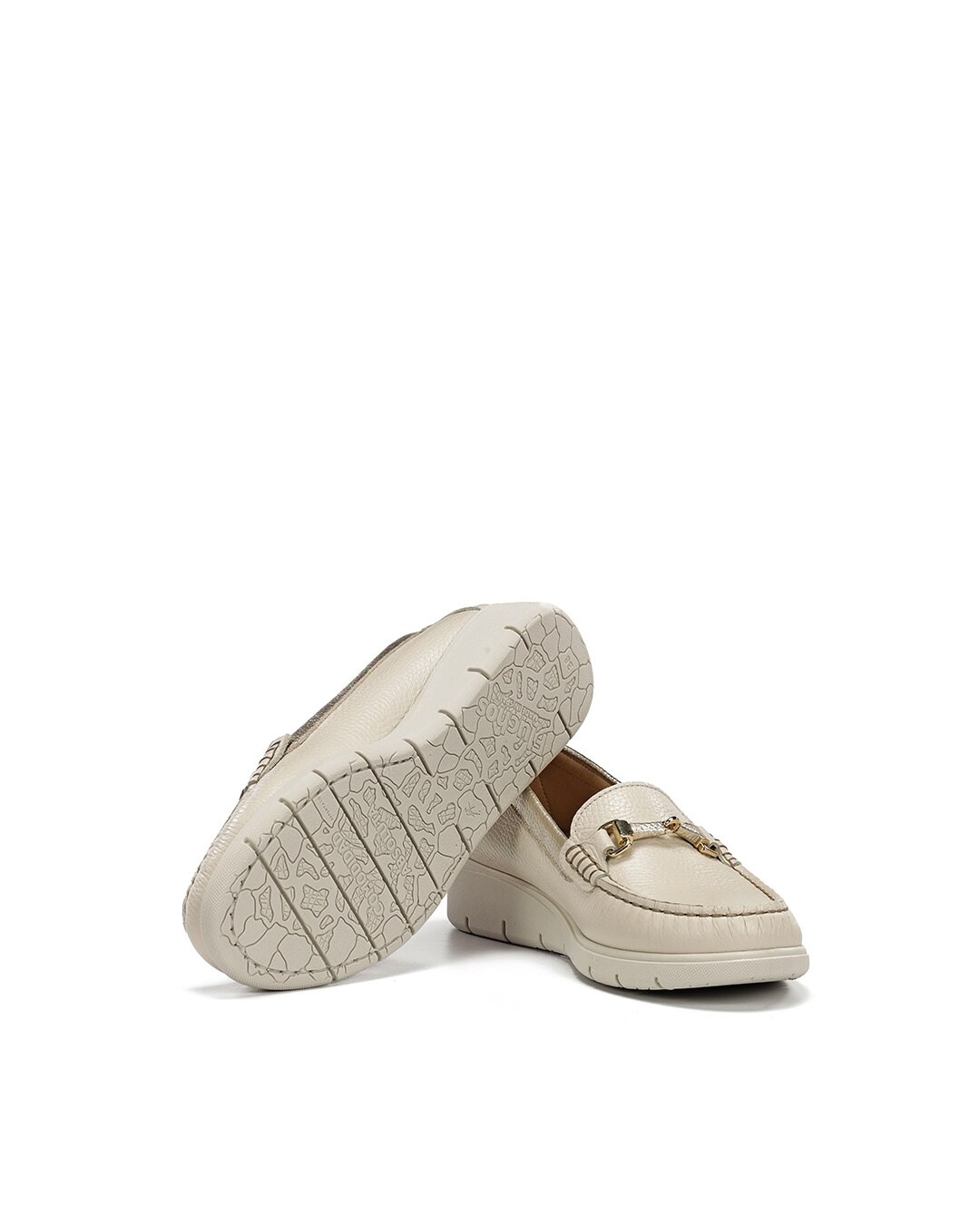 Mocasines de mujer fabricados en piel - Fluchos - Marrón Marrón-6