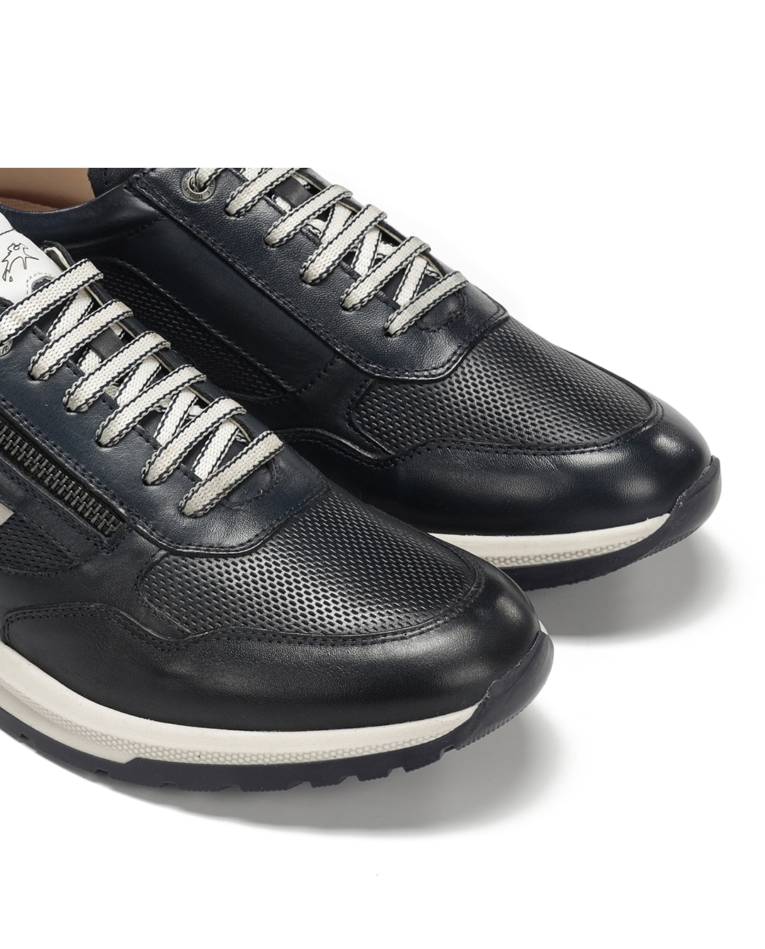 Zapatos de cordones de hombre fabricados en piel - Fluchos - Azul Azul-6