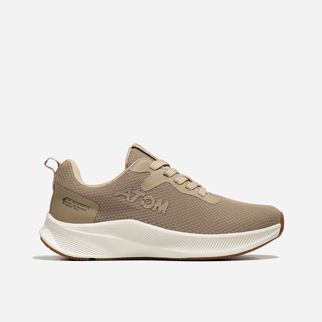 Zapatillas casual de hombre Activiti Atom - Marrón Marrón-1