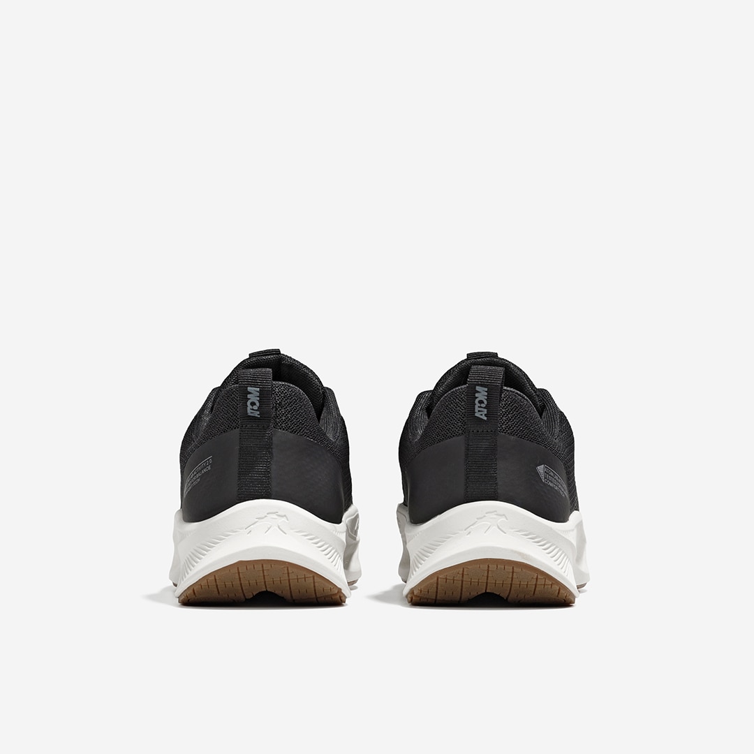 Imagen 6 de Zapatillas casual de mujer Atom - Negro / Blanco Negro / Blanco