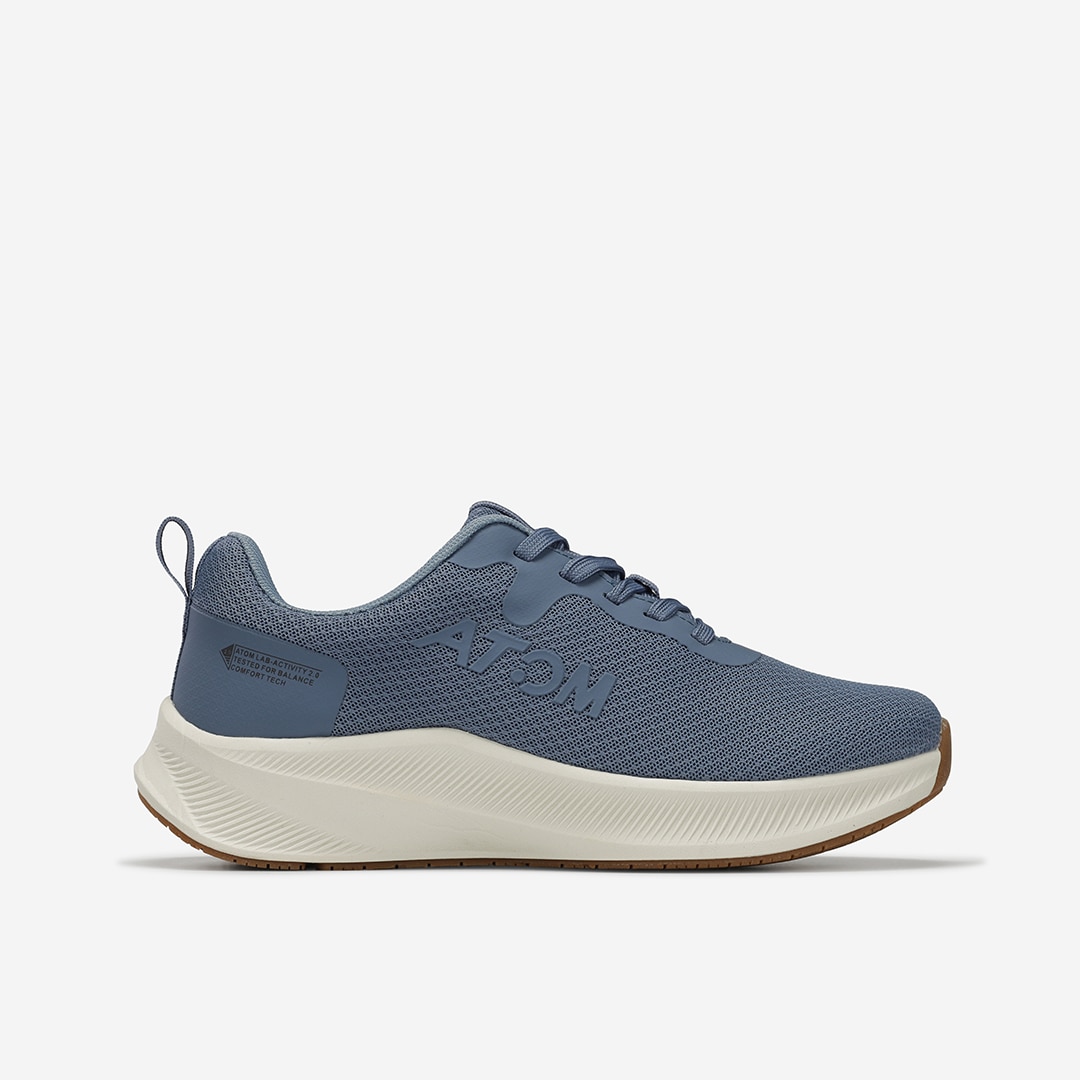 Atom Zapatillas casual de mujer Negro / Blanco