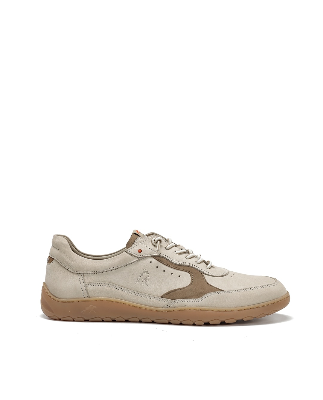 Zapatos de cordones de hombre fabricados en nobuck - Fluchos - Blanco Blanco-1