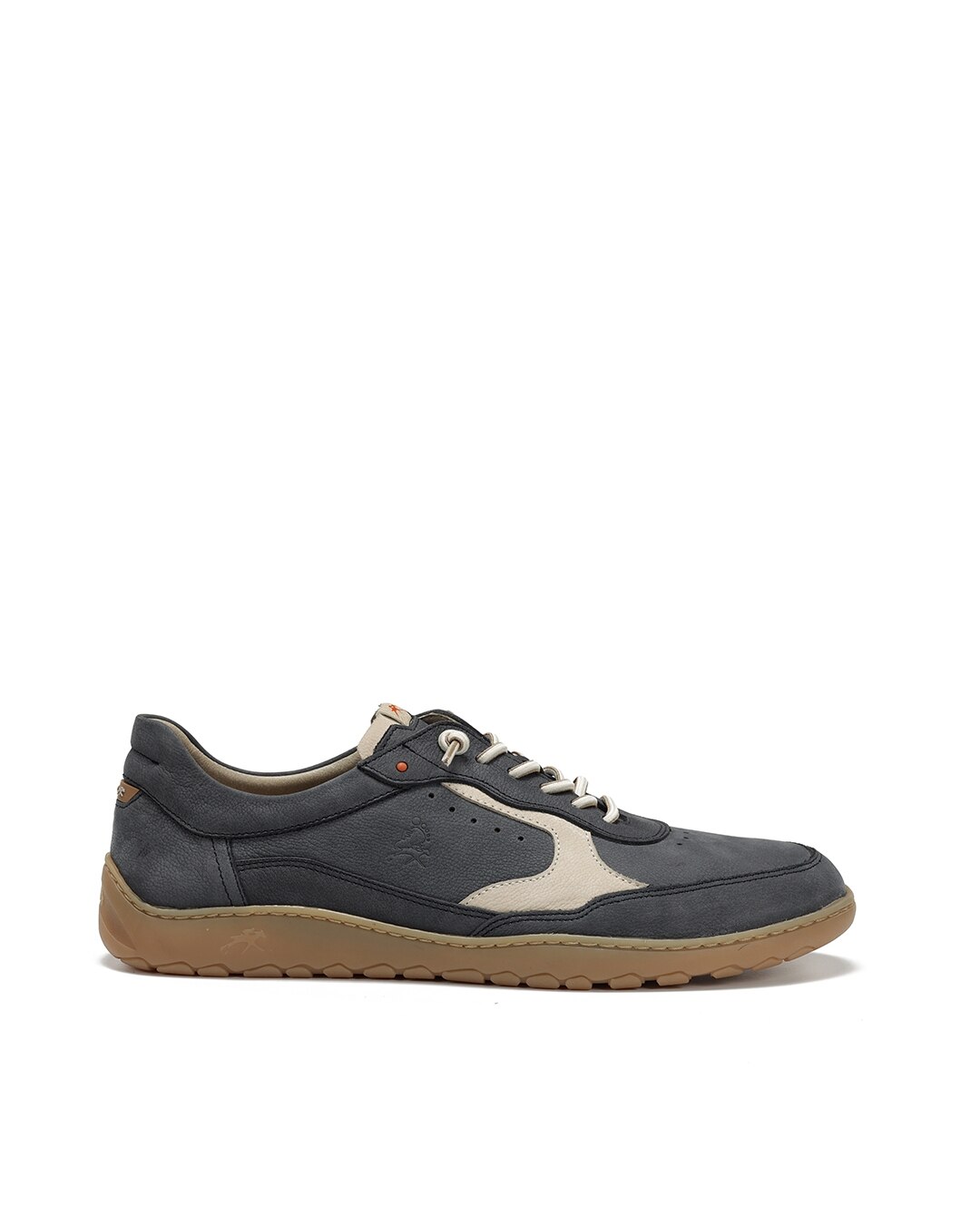 Zapatos de cordones de hombre fabricados en nobuck - Fluchos - Azul Azul-1