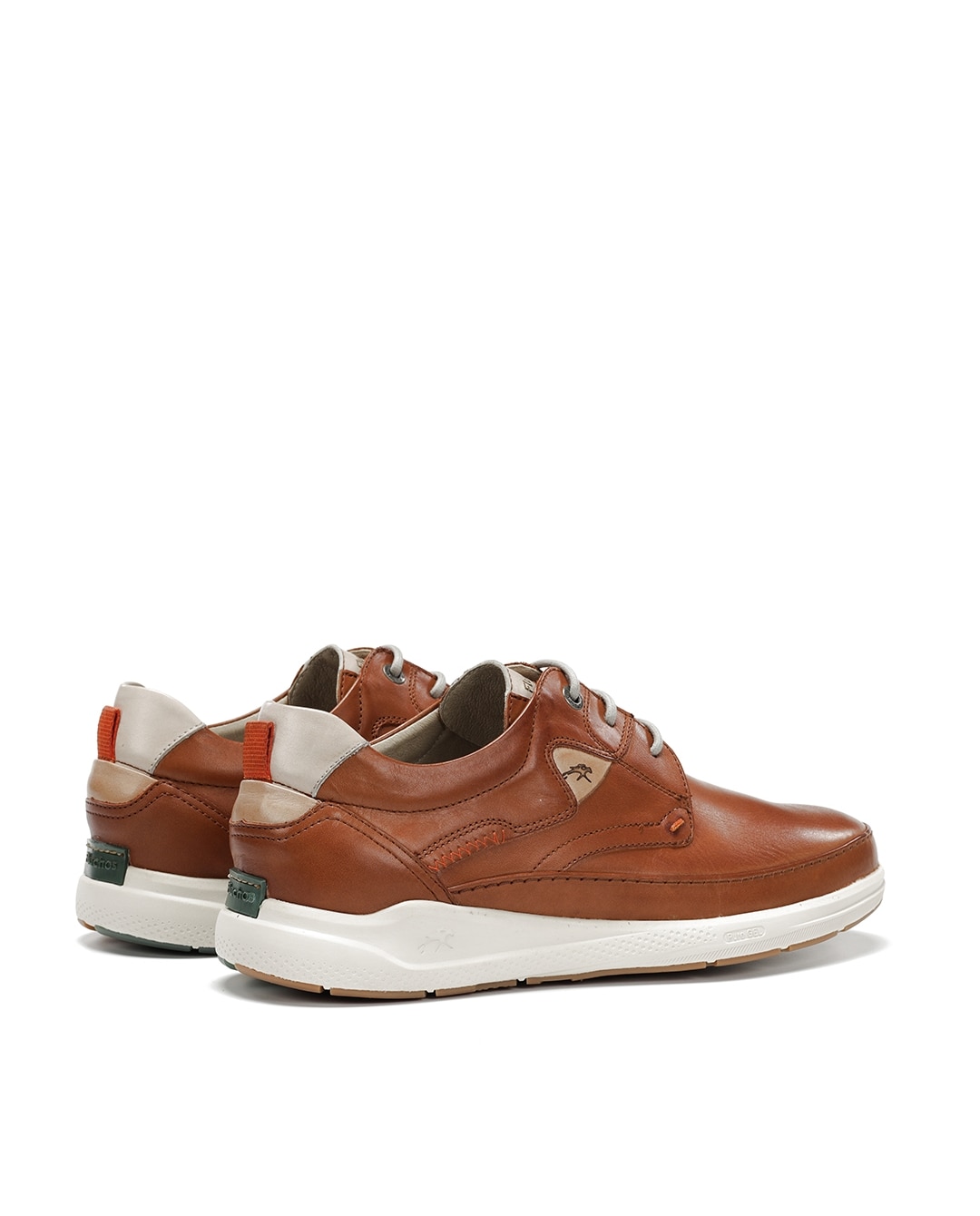 Zapatos de cordones de hombre fabricados en piel - Fluchos - Marrón Marrón-2