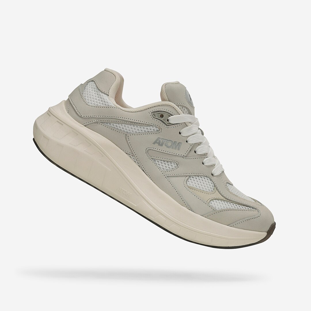 Atom Zapatilla casual de mujer Venture-Max AT198 Natural