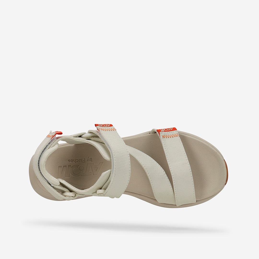 Sandalias casual de mujer Atom - Blanco Blanco-5