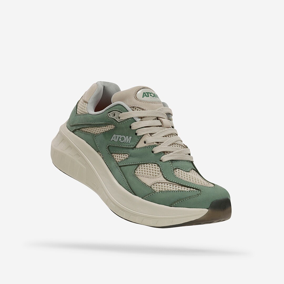 Zapatillas casual de mujer Atom - Verde Verde-2