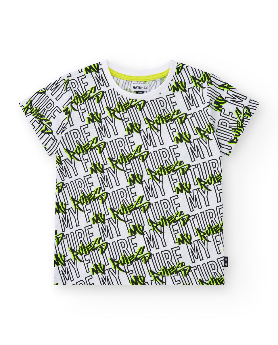 Camiseta de niño de manga corta con estampado all over · Tuc tuc