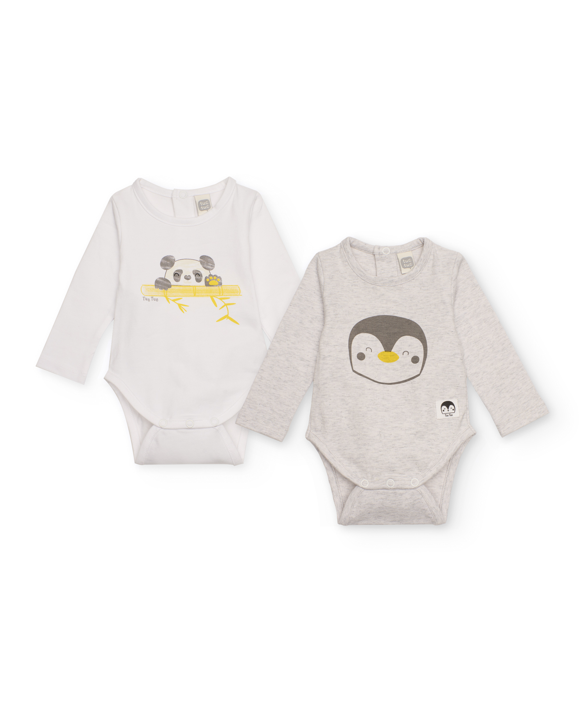 TUC TUC Set Punto Lungo Per Bambino – Completo In Maglia Bianco Luna, Modello Senza Piedi, Taglie 0-24 Mesi