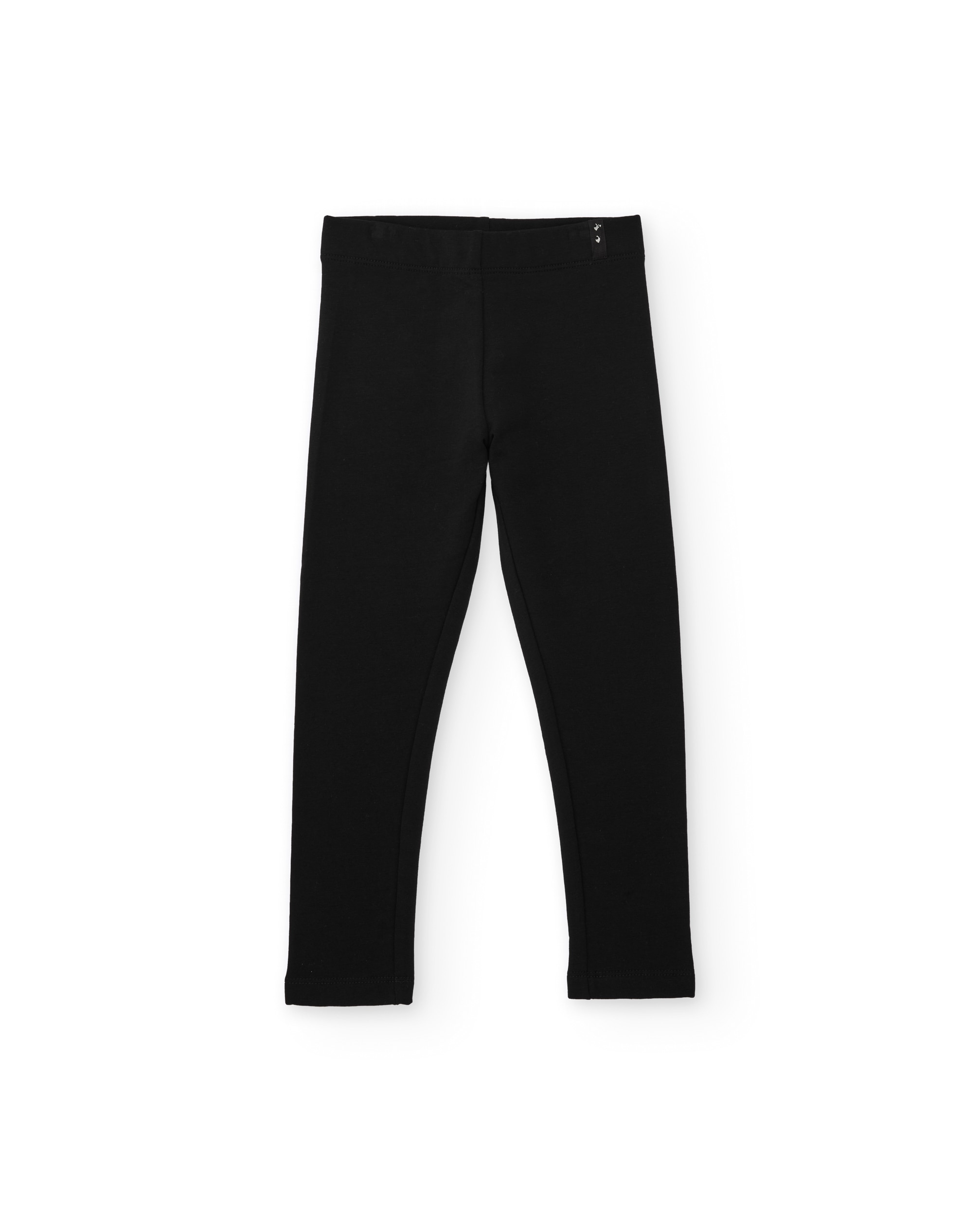 Imagen 1 de Leggings de niña de felpa con corte largo y ajuste elástico - Tuc tuc - Negro Negro
