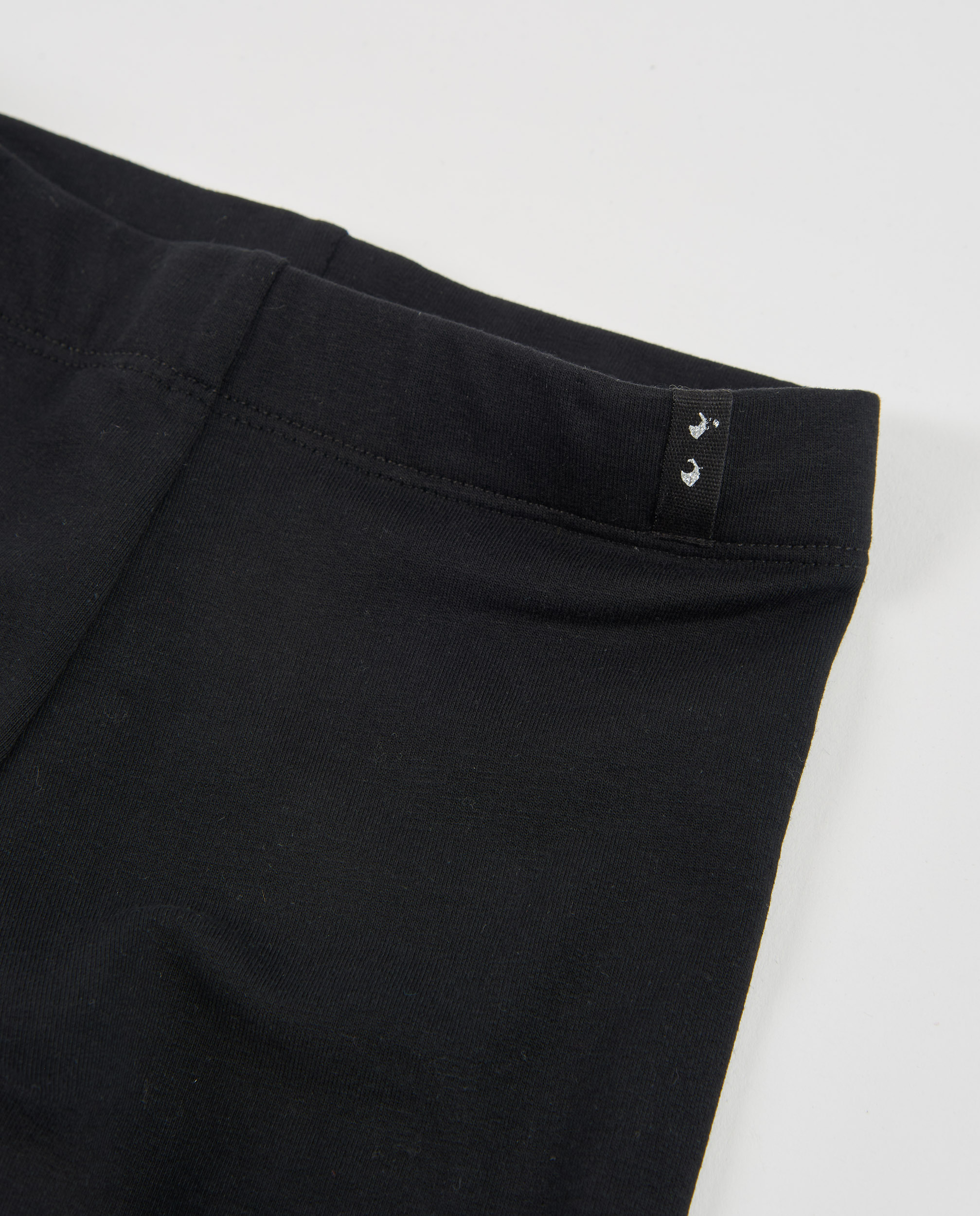 Imagen 3 de Leggings de niña de felpa con corte largo y ajuste elástico - Tuc tuc - Negro Negro