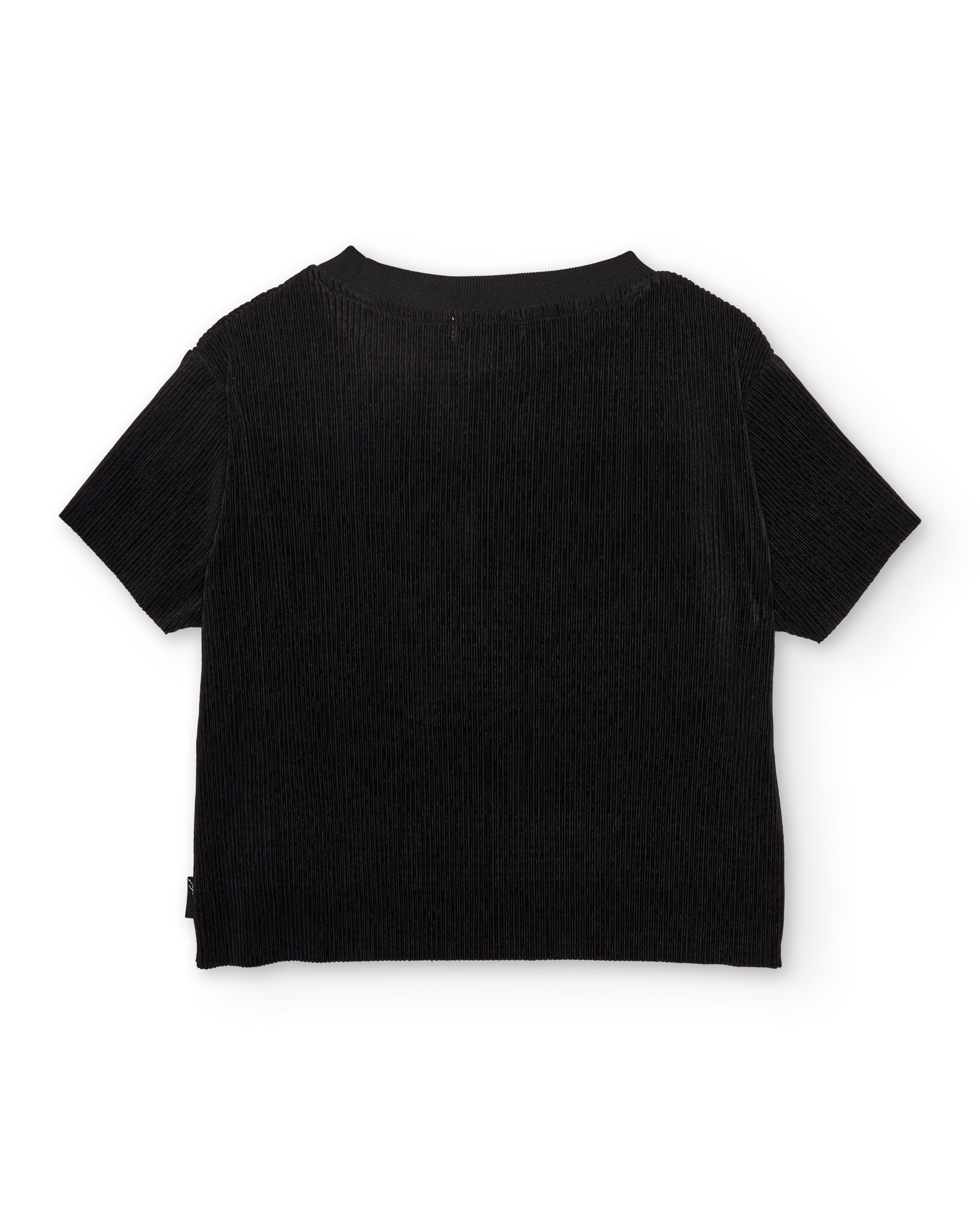 Imagen 2 de Camiseta de niña de punto con tejido canalé - Tuc tuc - Negro Negro