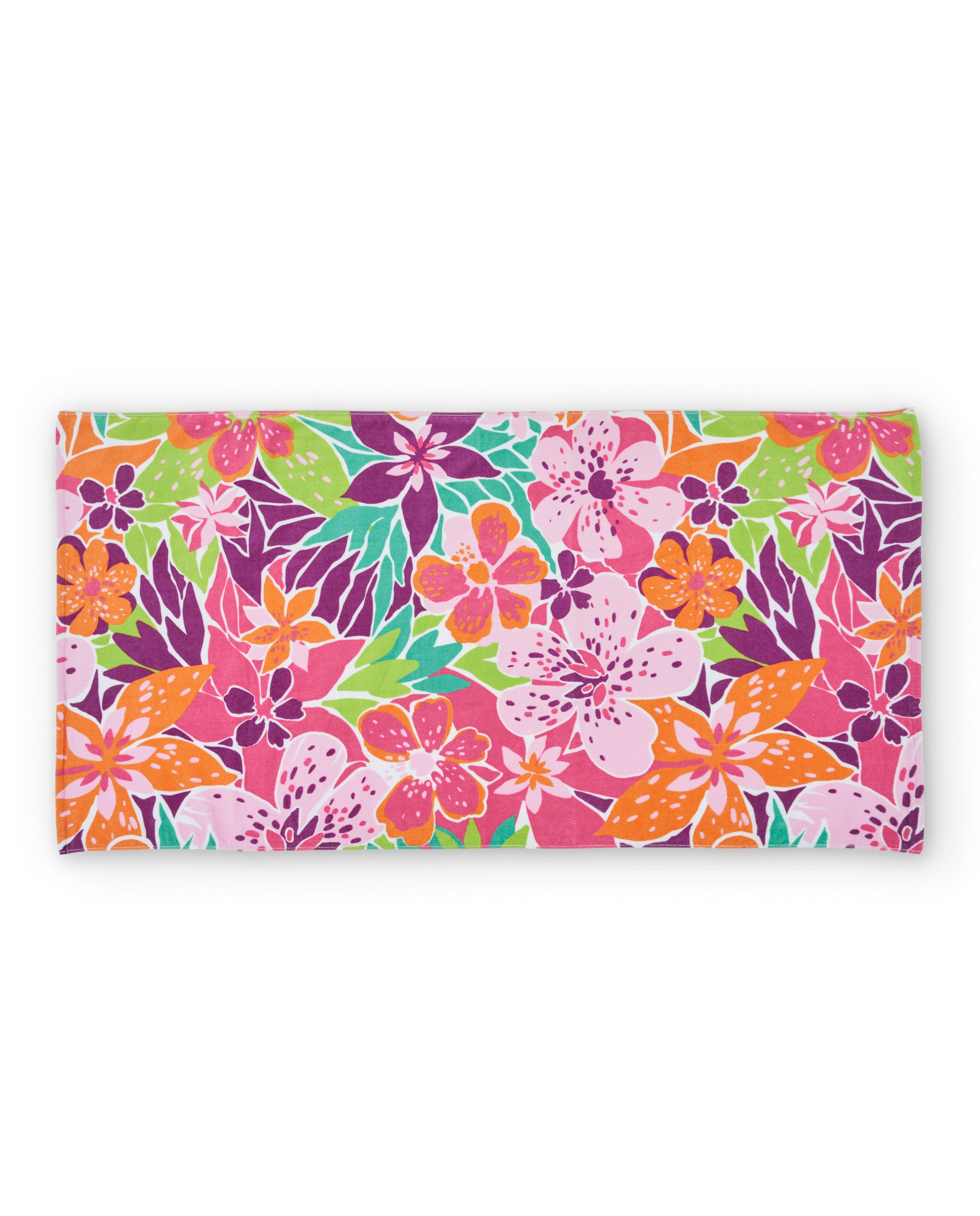 Toalla de niña de punto con diseño floral integral - Tuc tuc - Rosa Rosa-3