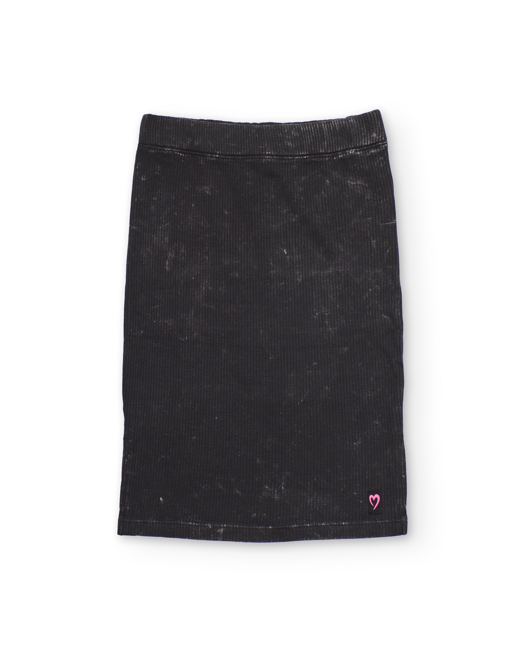 Falda de niña de punto con tejido canalé - Tuc tuc - Gris oscuro Gris oscuro-3