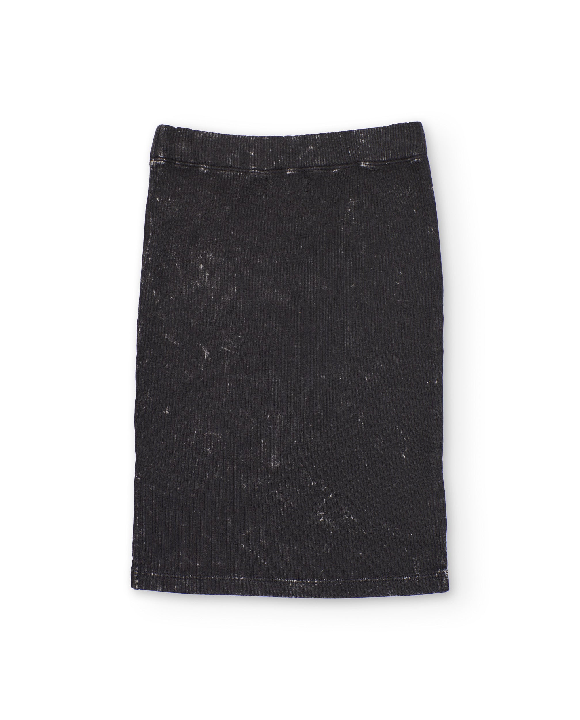 Falda de niña de punto con tejido canalé - Tuc tuc - Gris oscuro Gris oscuro-2
