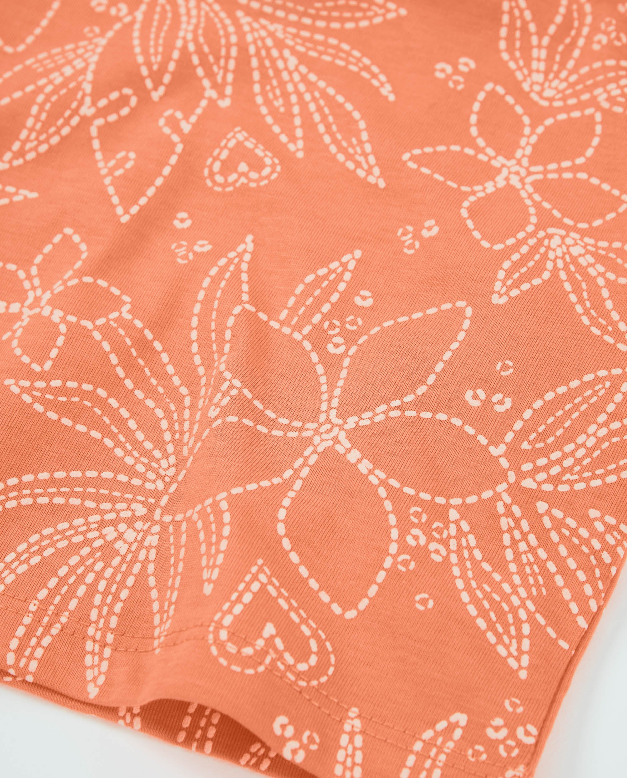 Imagen 5 de Camiseta de niña de punto con escote cuadrado - Tuc tuc - Naranja Naranja