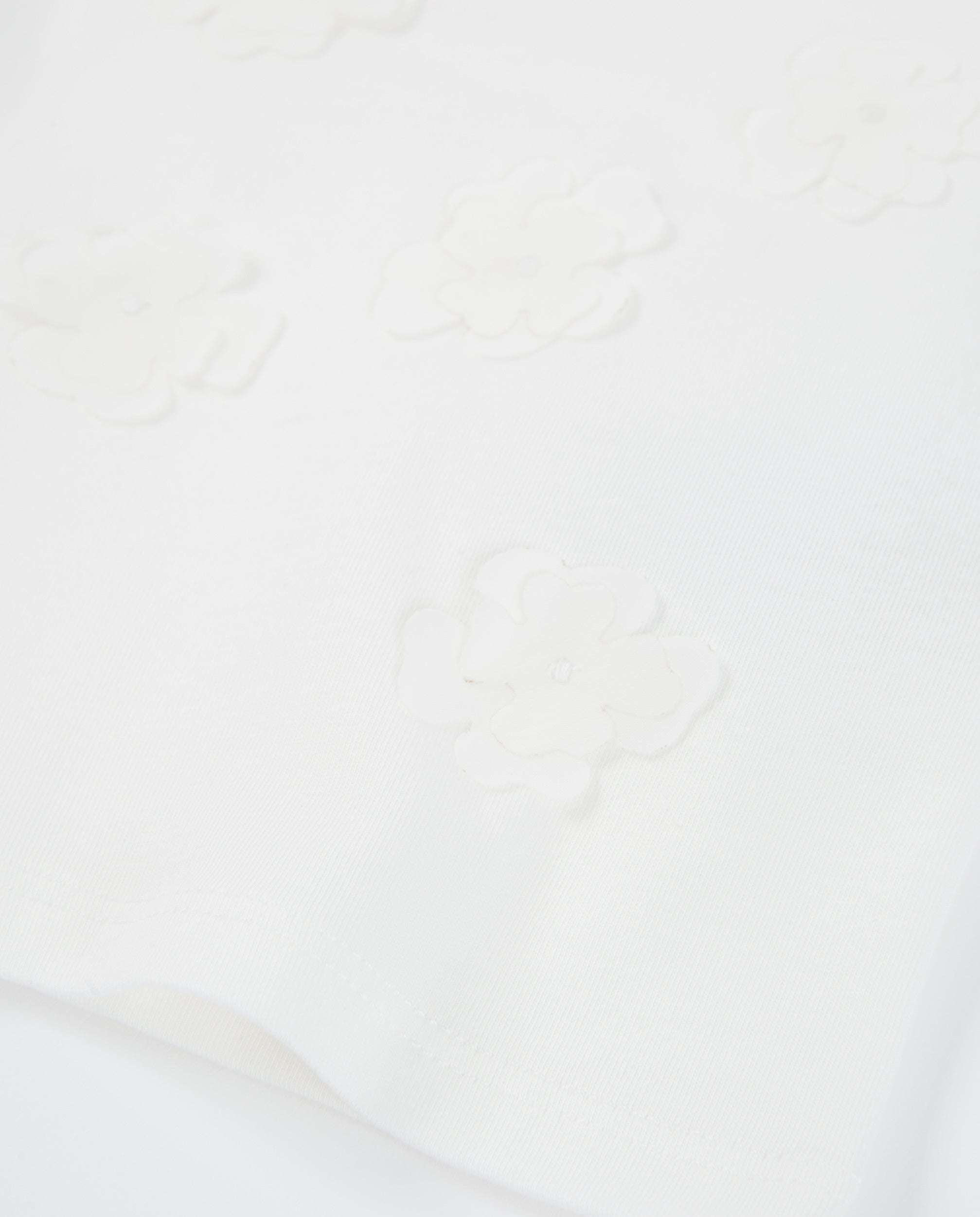 Imagen 5 de Camiseta de niña de punto con relieve floral - Tuc tuc - Blanco Blanco