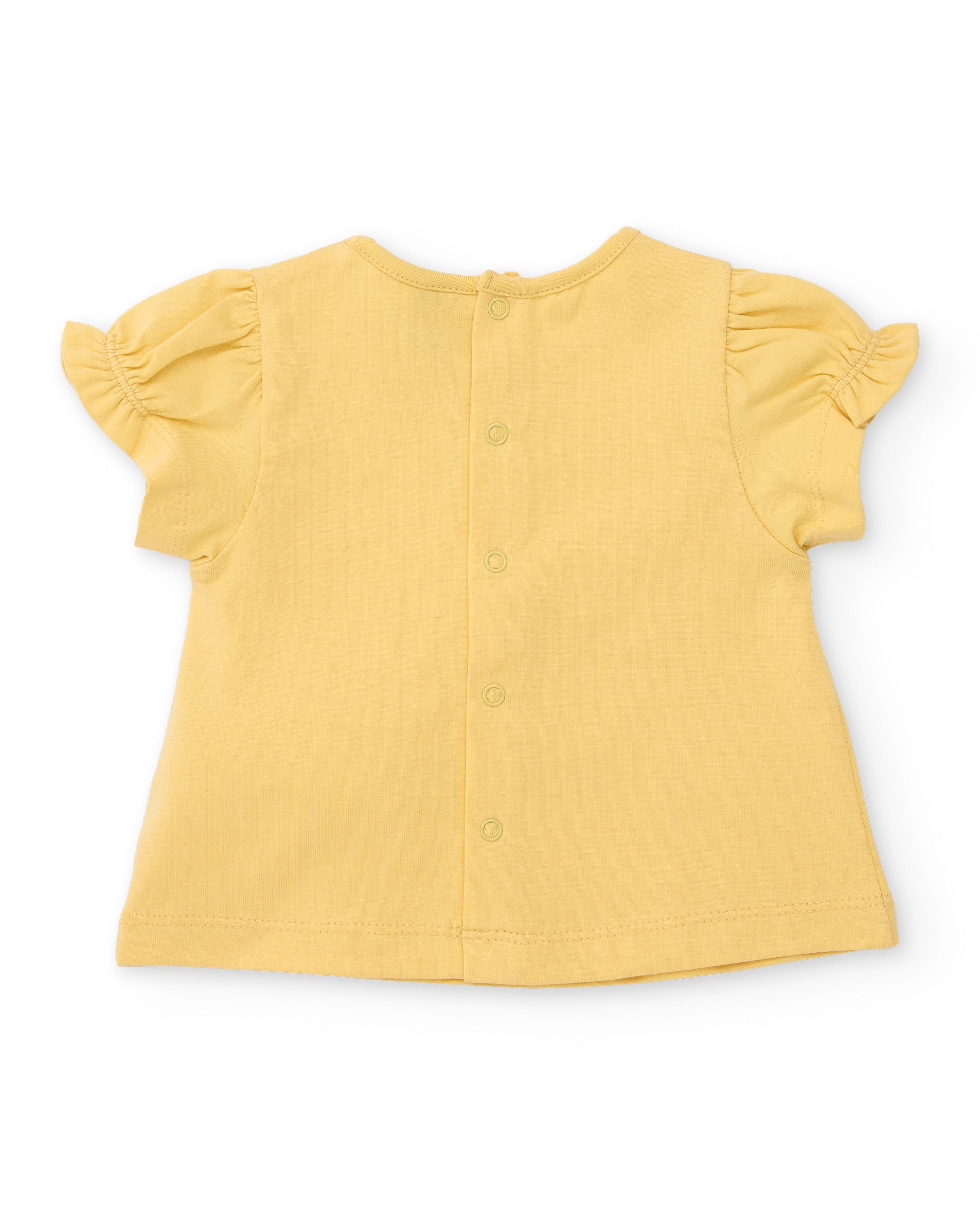 Conjunto de recién nacido de punto y bordado floral - Tuc tuc - Amarillo Amarillo-5