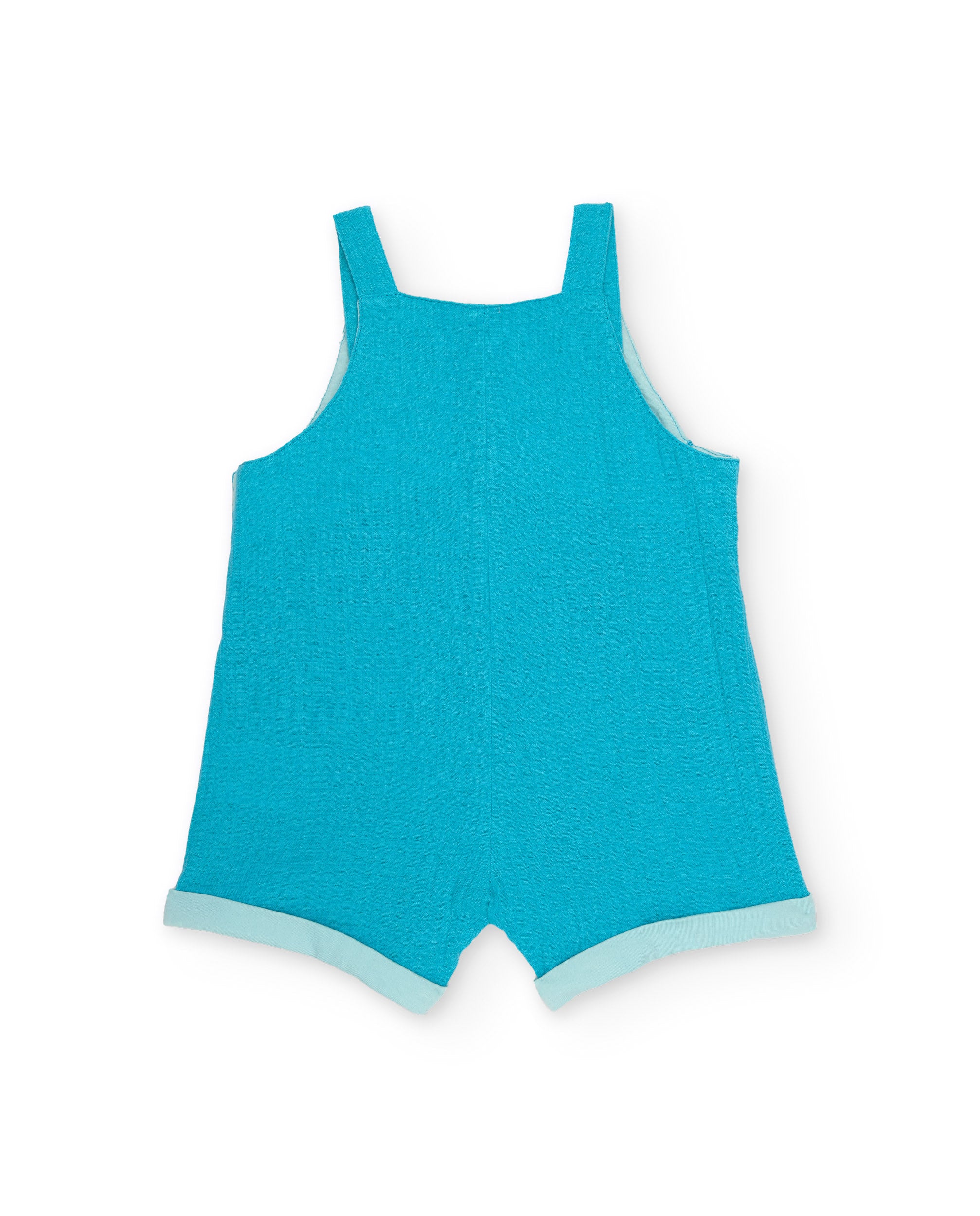 Conjunto de recién nacido de punto y bolsillo delantero - Tuc tuc - Azul Azul-6