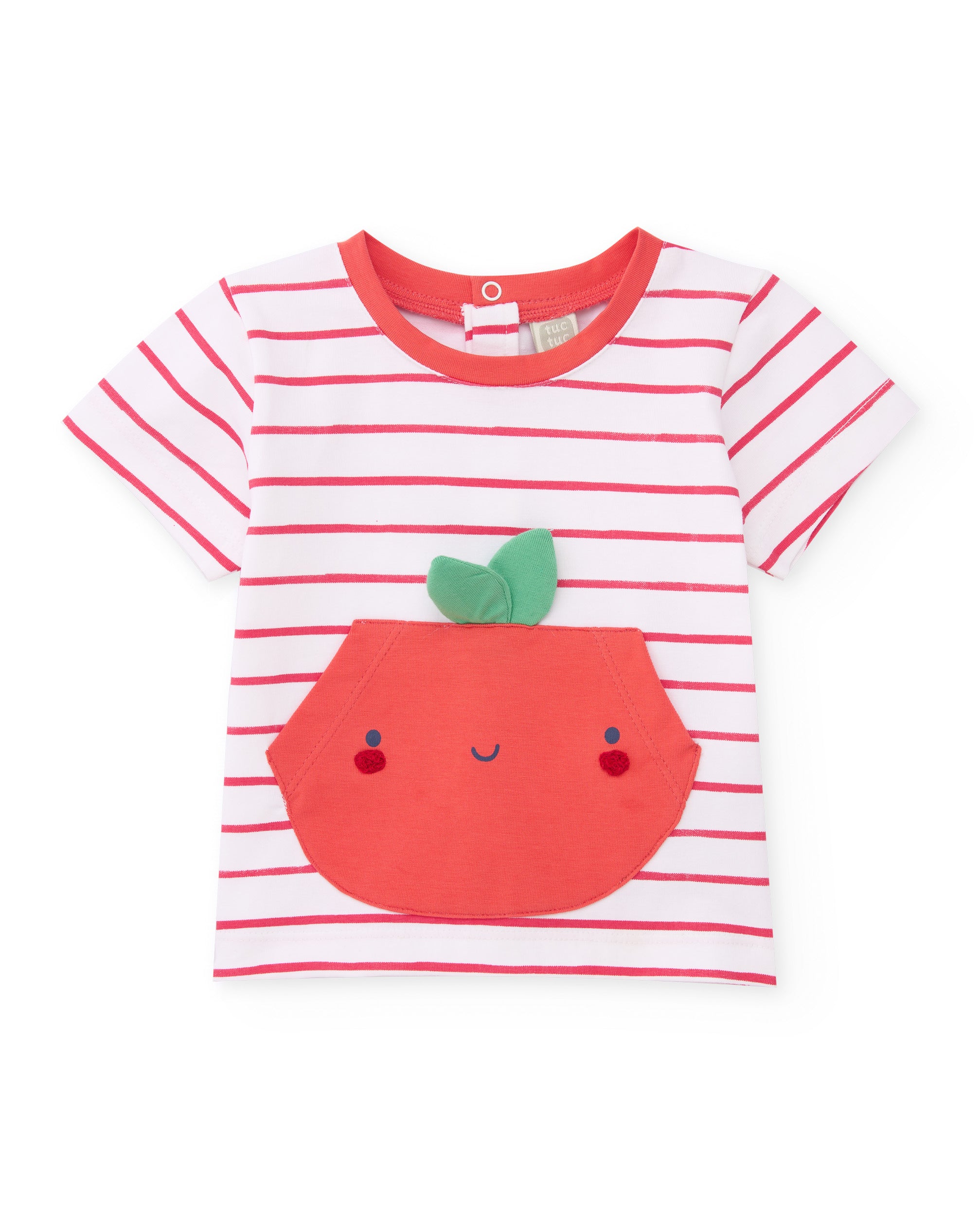Conjunto de recién nacido de punto y diseño de rayas - Tuc tuc - Rojo Rojo-2