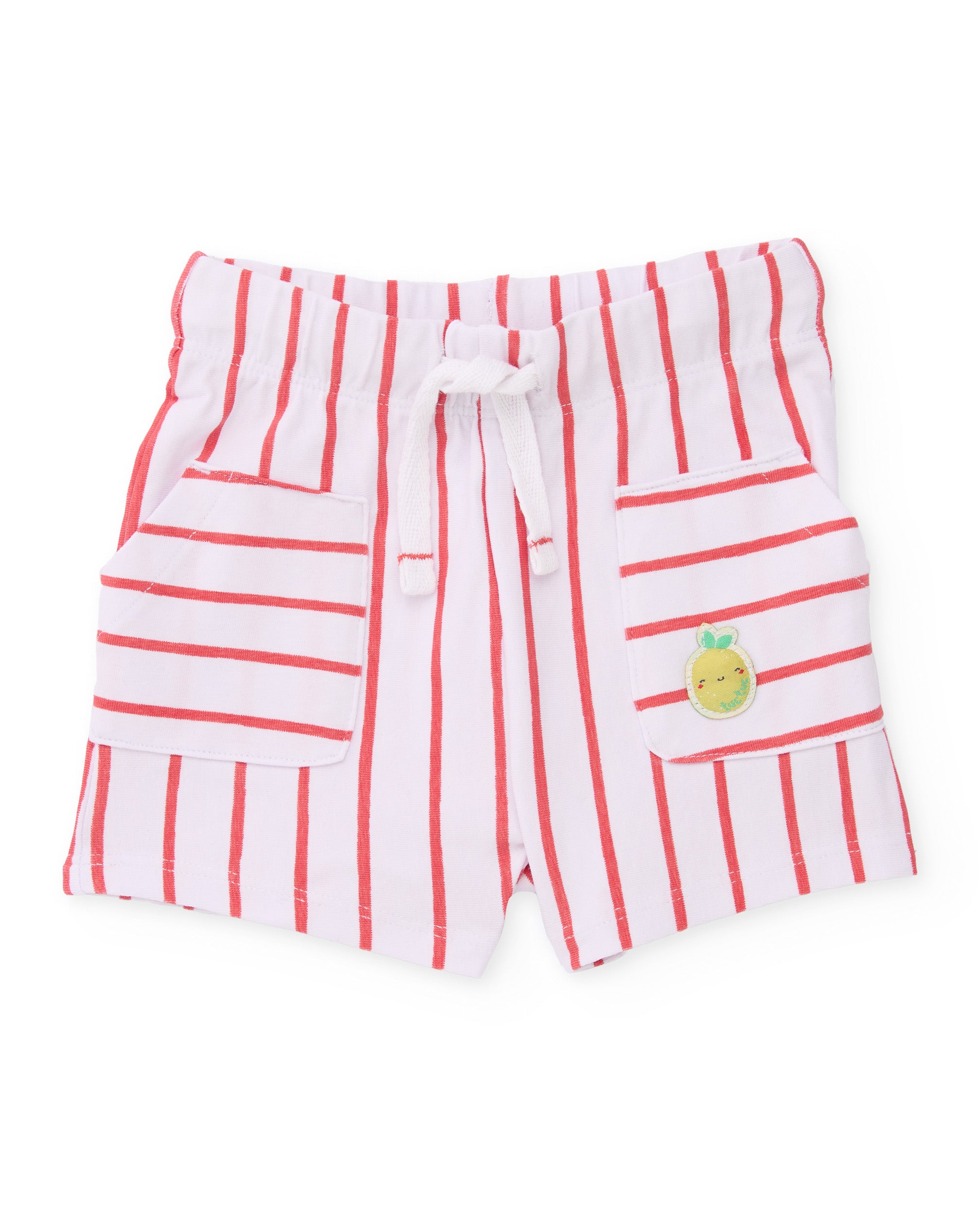 Conjunto de recién nacido de punto con parche bordado - Tuc tuc - Rojo Rojo-4