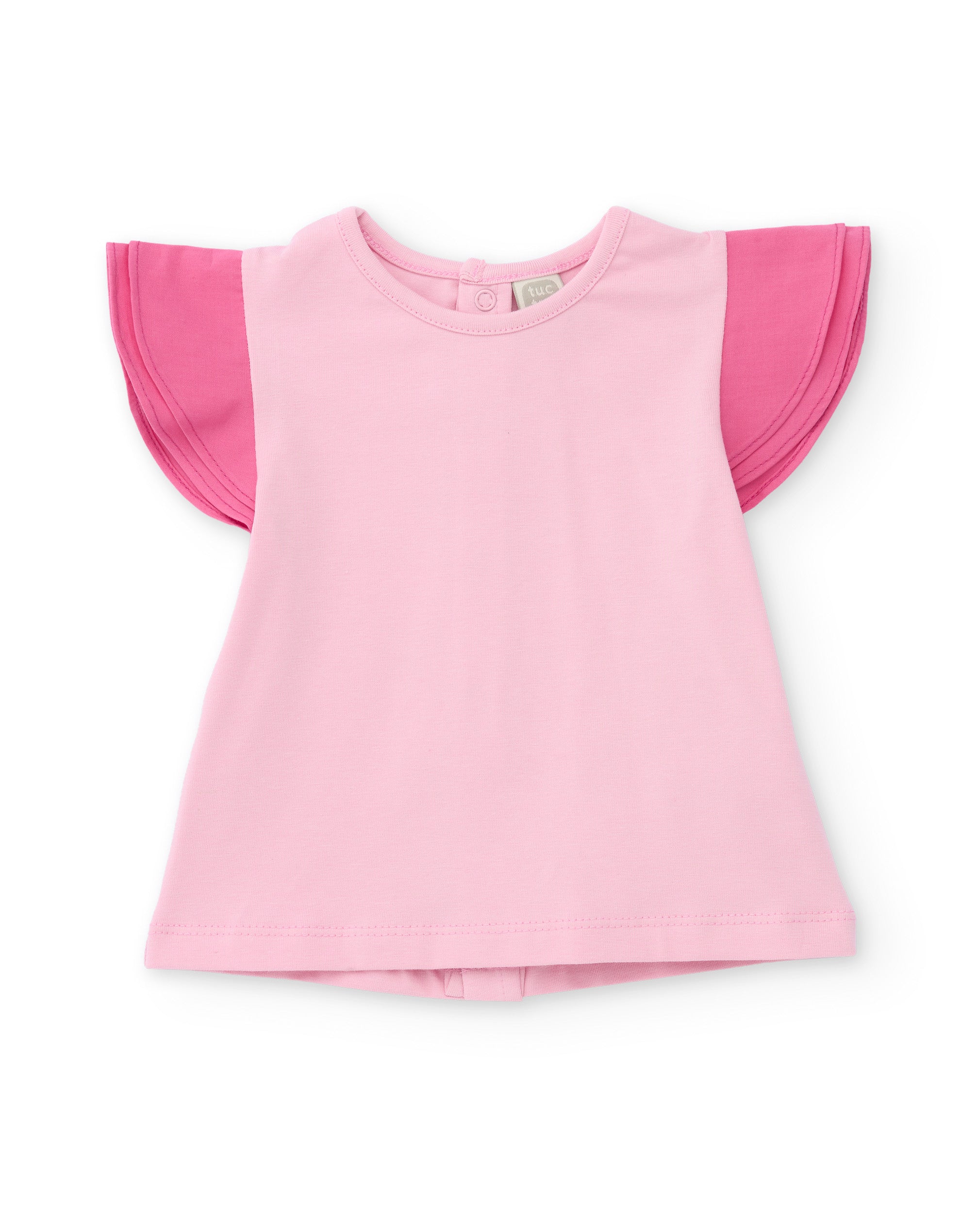 Imagen 2 de Conjunto de recién nacido de punto con carita sonriente - Tuc tuc - Rosa Rosa